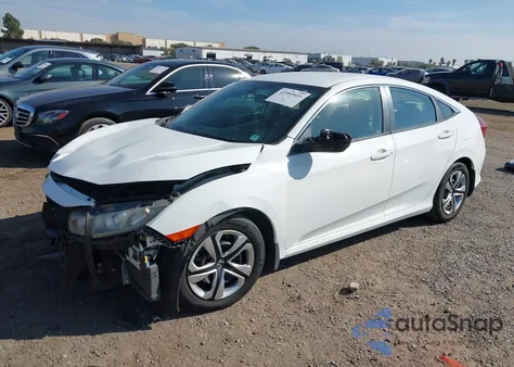 2017 Honda Civic Lx из США, поврежденный, VIN 2HGFC2F51HH533516